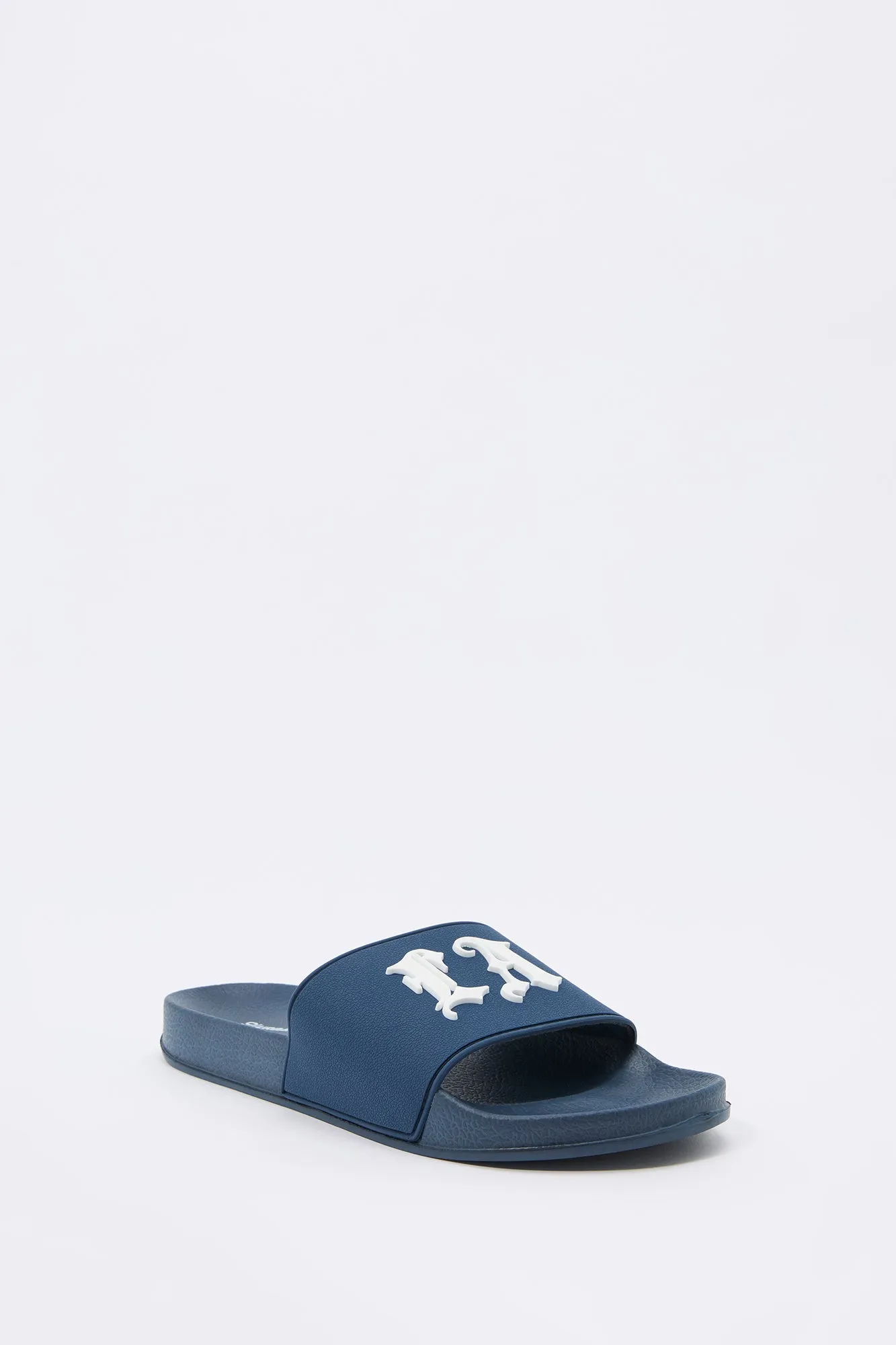 LA Embossed Slide sold by Urban Planet product image thumbnail 2