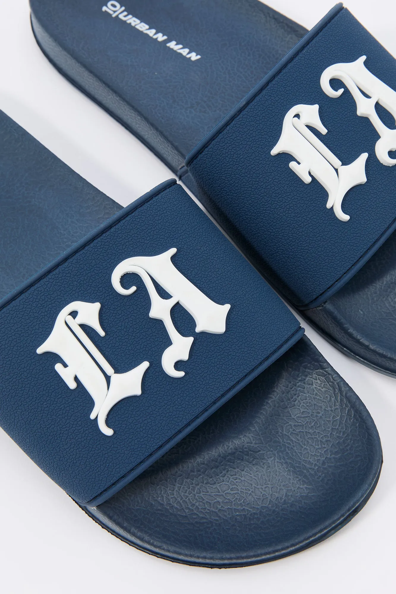 Mules avec motif LA embossé sold by Urban Planet product image thumbnail 4