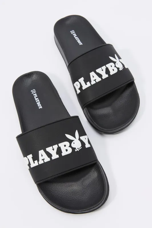 Mules avec motif Playboy embossé made by Urban Planet