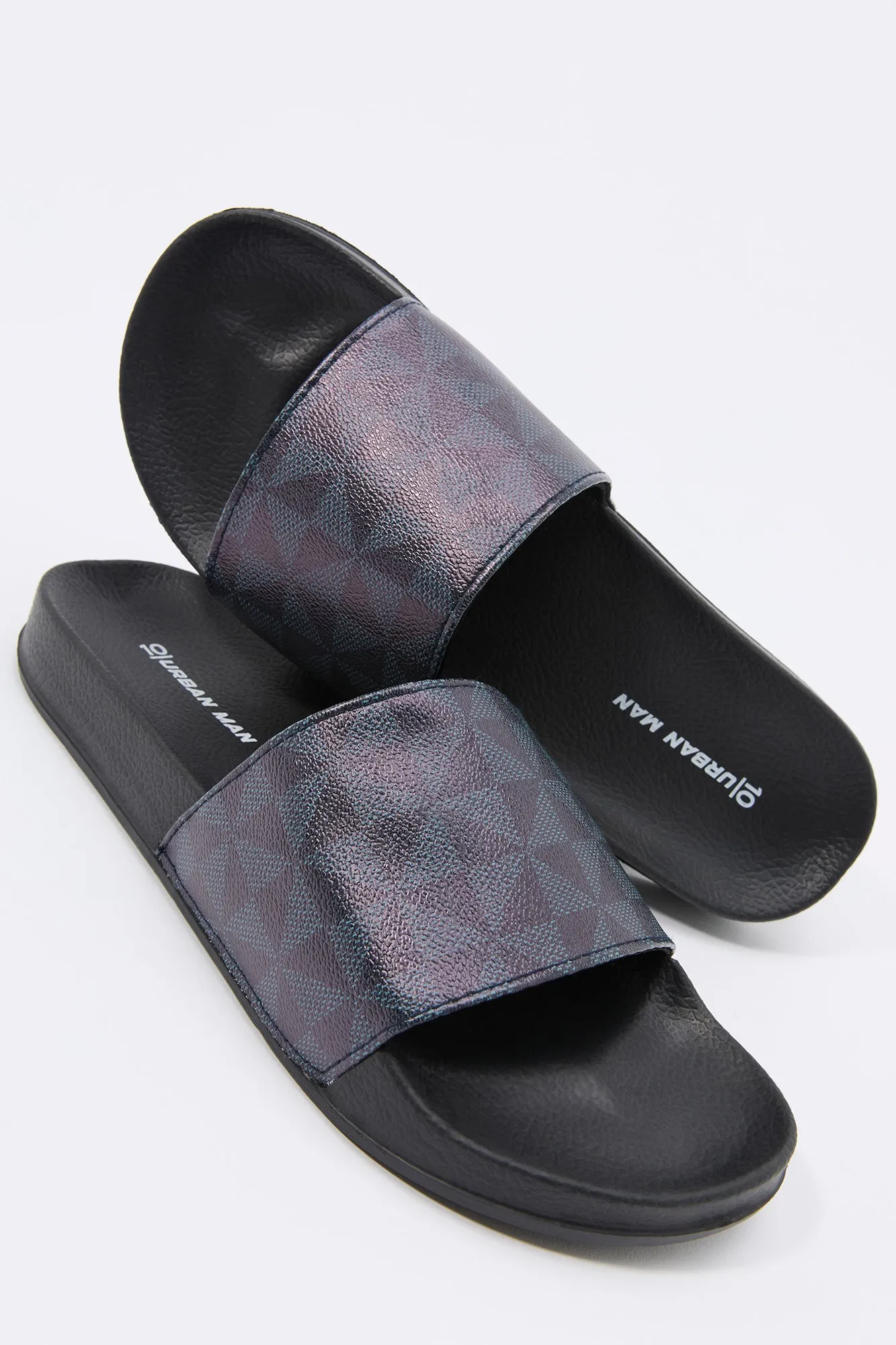 Faux Leather Status Print Slide sold by Urban Planet