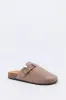 Faux Suede Buckled Cork Sandal sold by Urban Planet