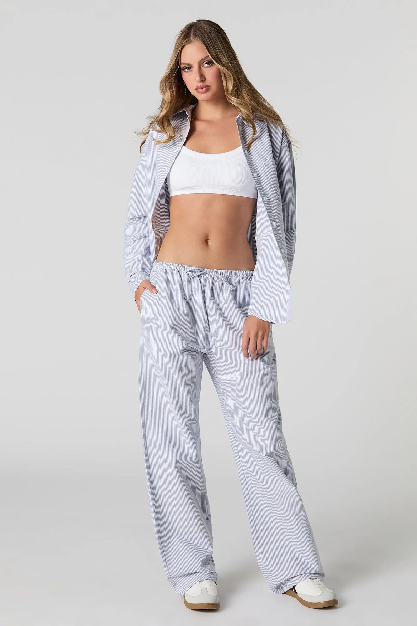 Drawstring Wide Leg Pant sold by Urban Planet