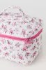 Large Floral Quilted Makeup Bag sold by Urban Planet
