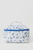 Large Floral Quilted Makeup Bag sold by Urban Planet