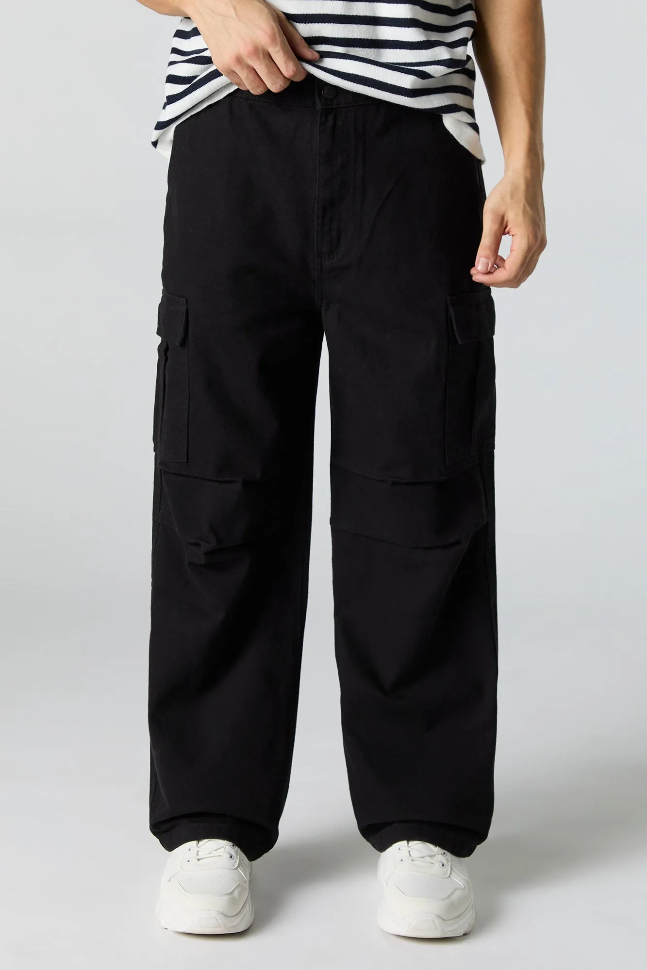 Low Rise Baggy Cargo Jean sold by Urban Planet product image thumbnail 4