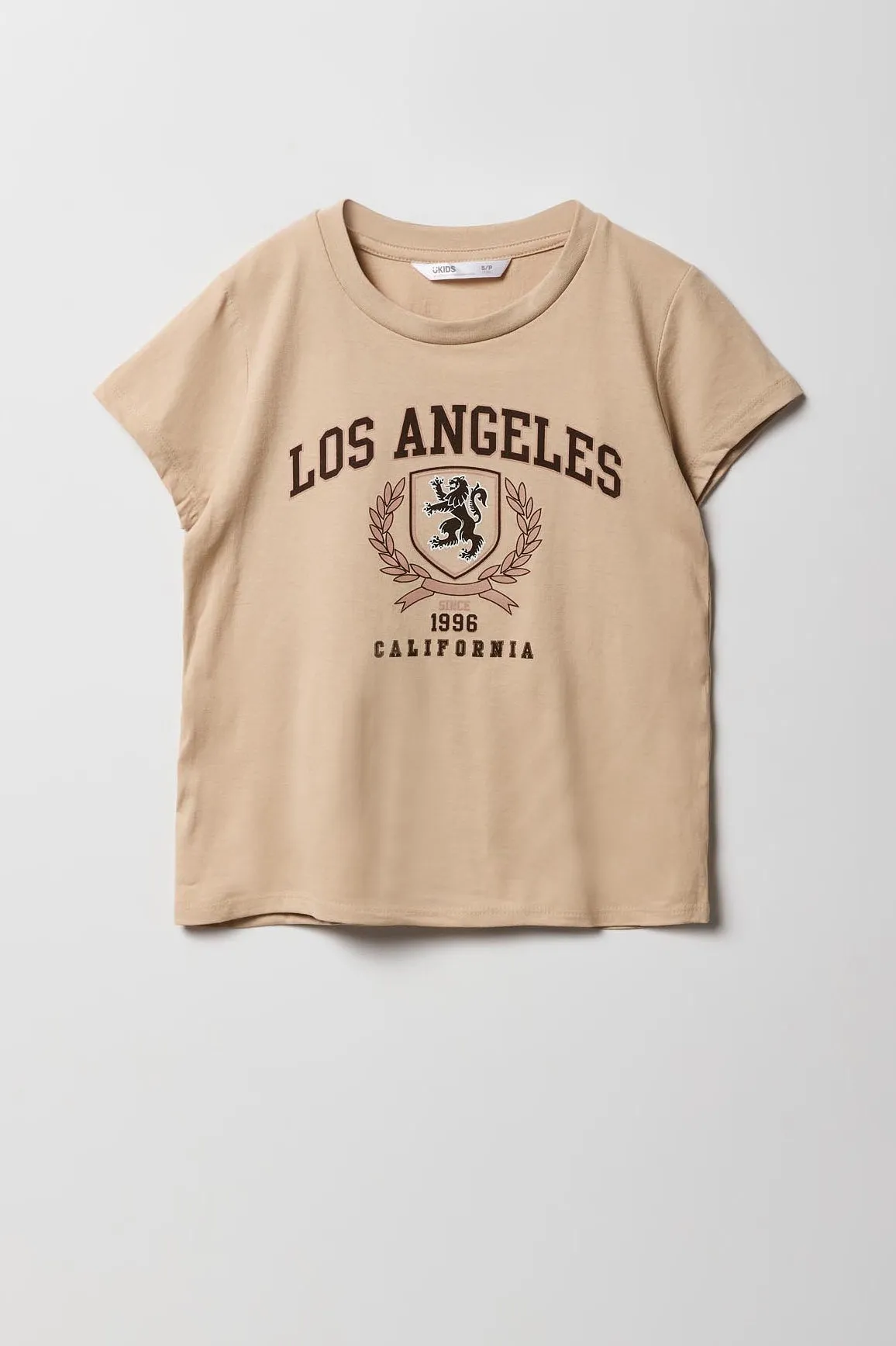 T-shirt à imprimé LA California pour fille sold by Urban Planet