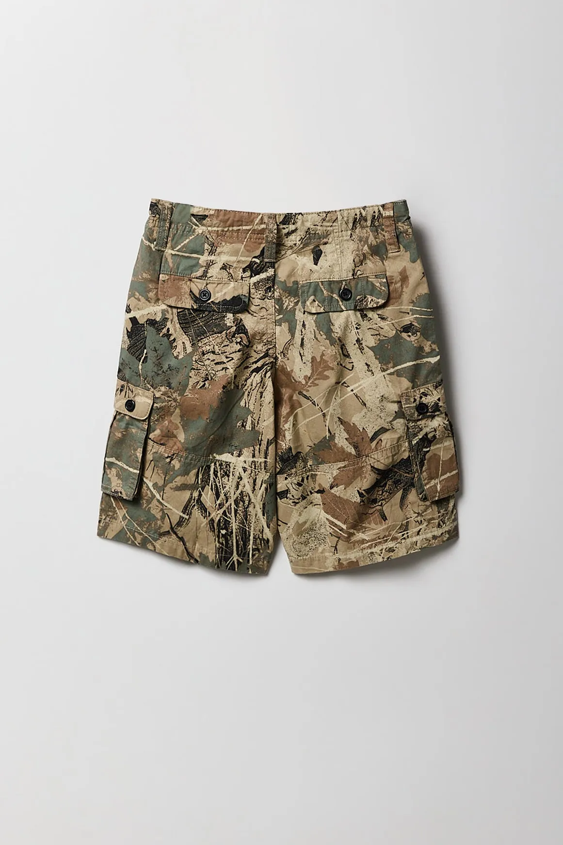 Short cargo avec motif camouflage pour garçon sold by Urban Planet product image thumbnail 2