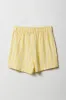 Girls Striped Linen Boxer Short sold by Urban Planet
