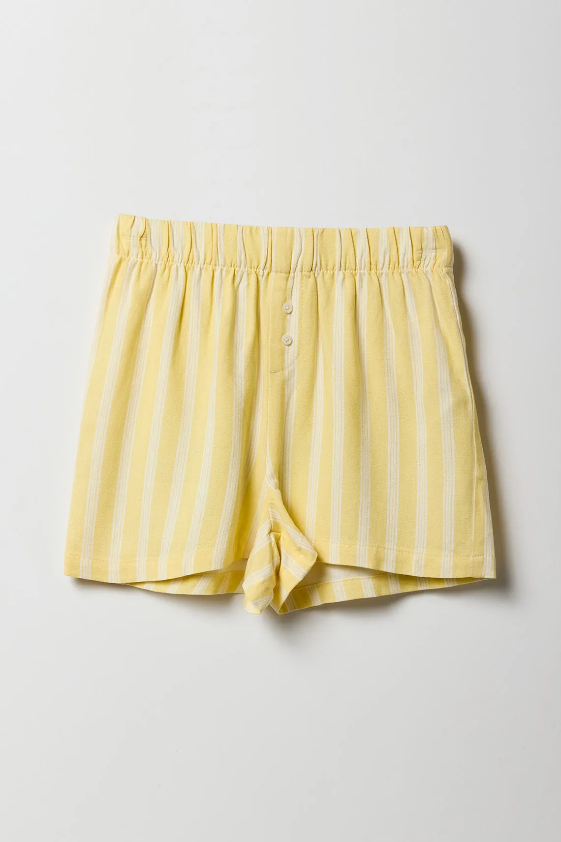 Caleçon en lin rayé pour fille sold by Urban Planet