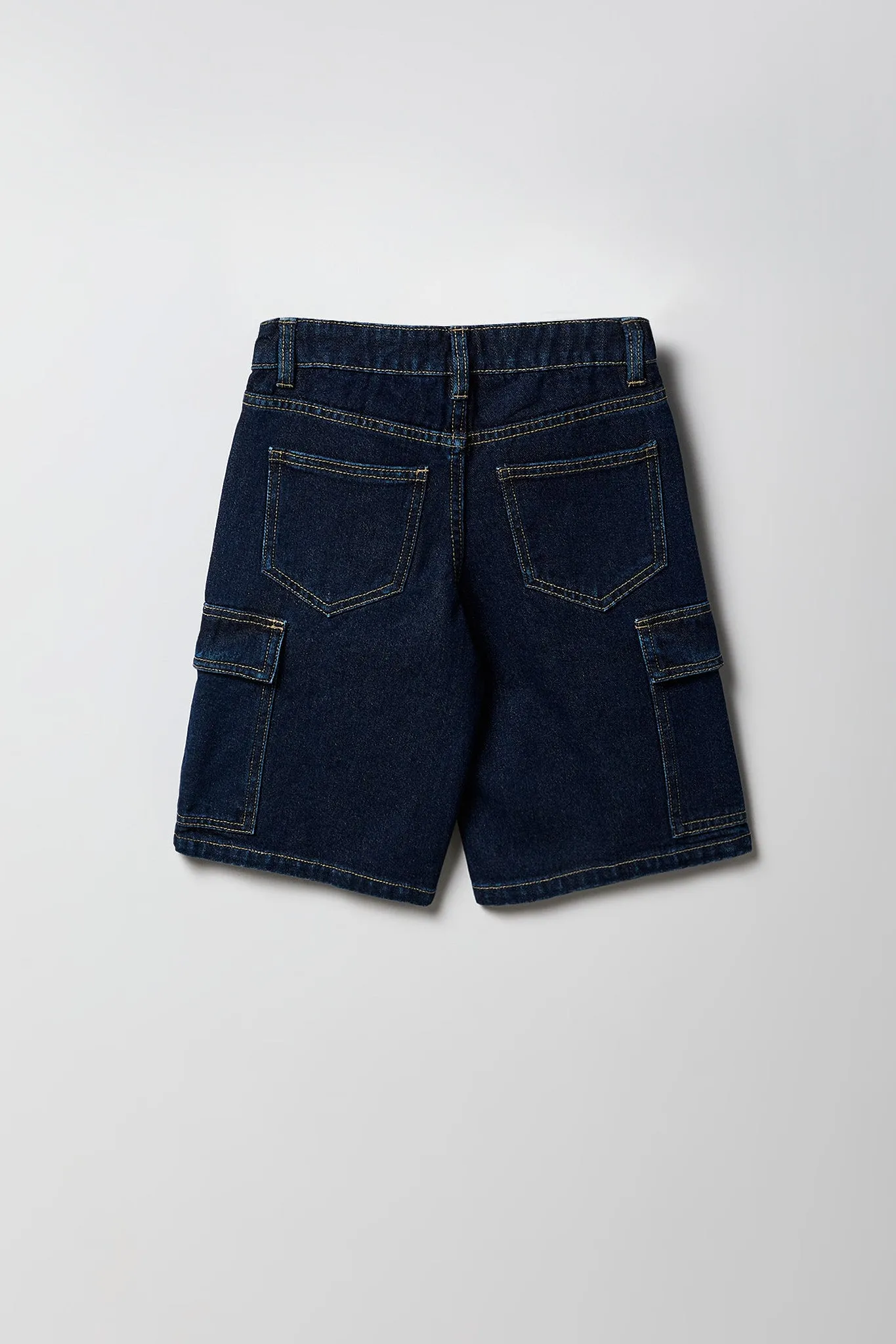 Girls Mid Rise Cargo Jort sold by Urban Planet product image thumbnail 4