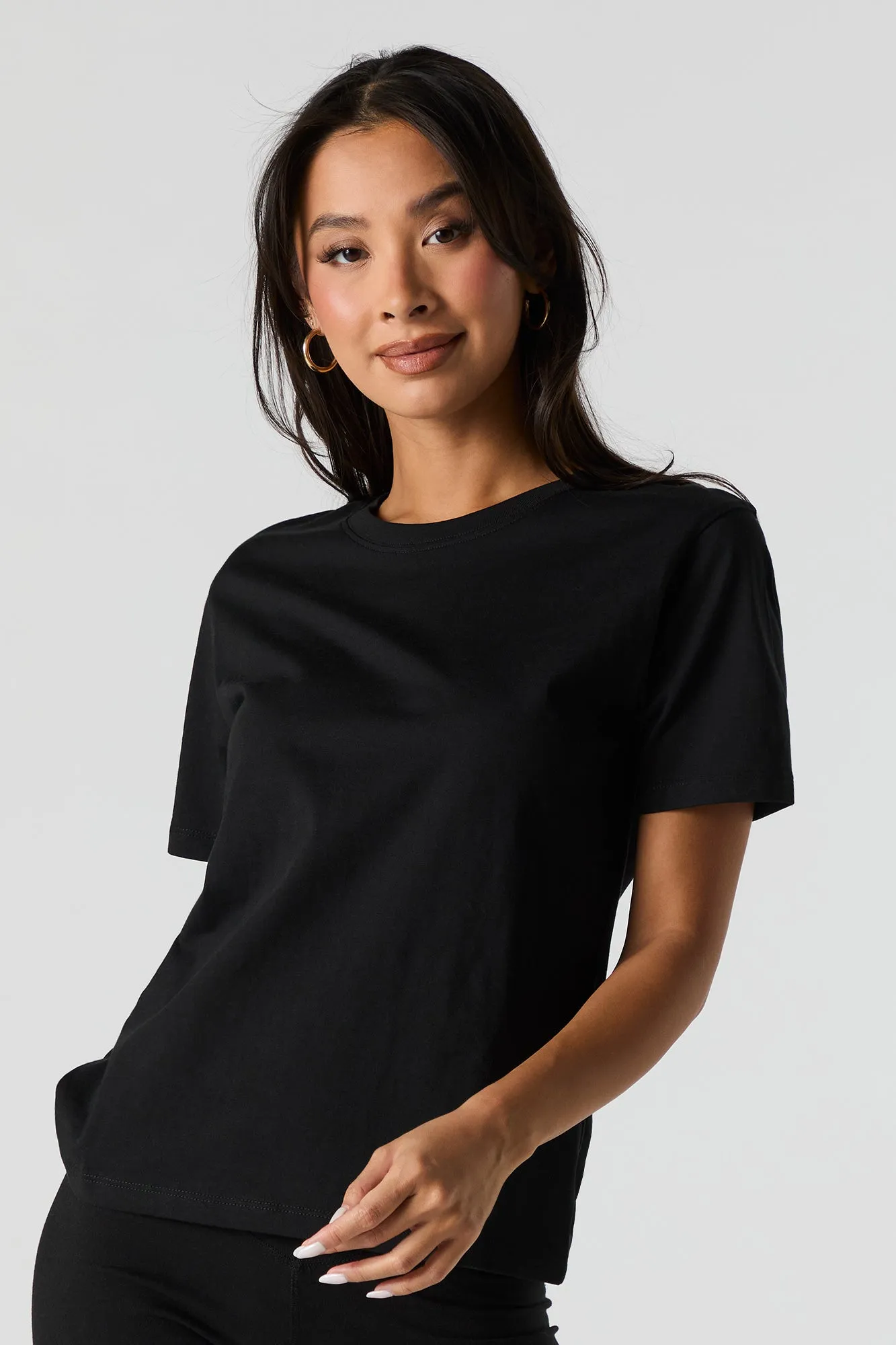 Relaxed Crewneck T-Shirt sold by Urban Planet product image thumbnail 4