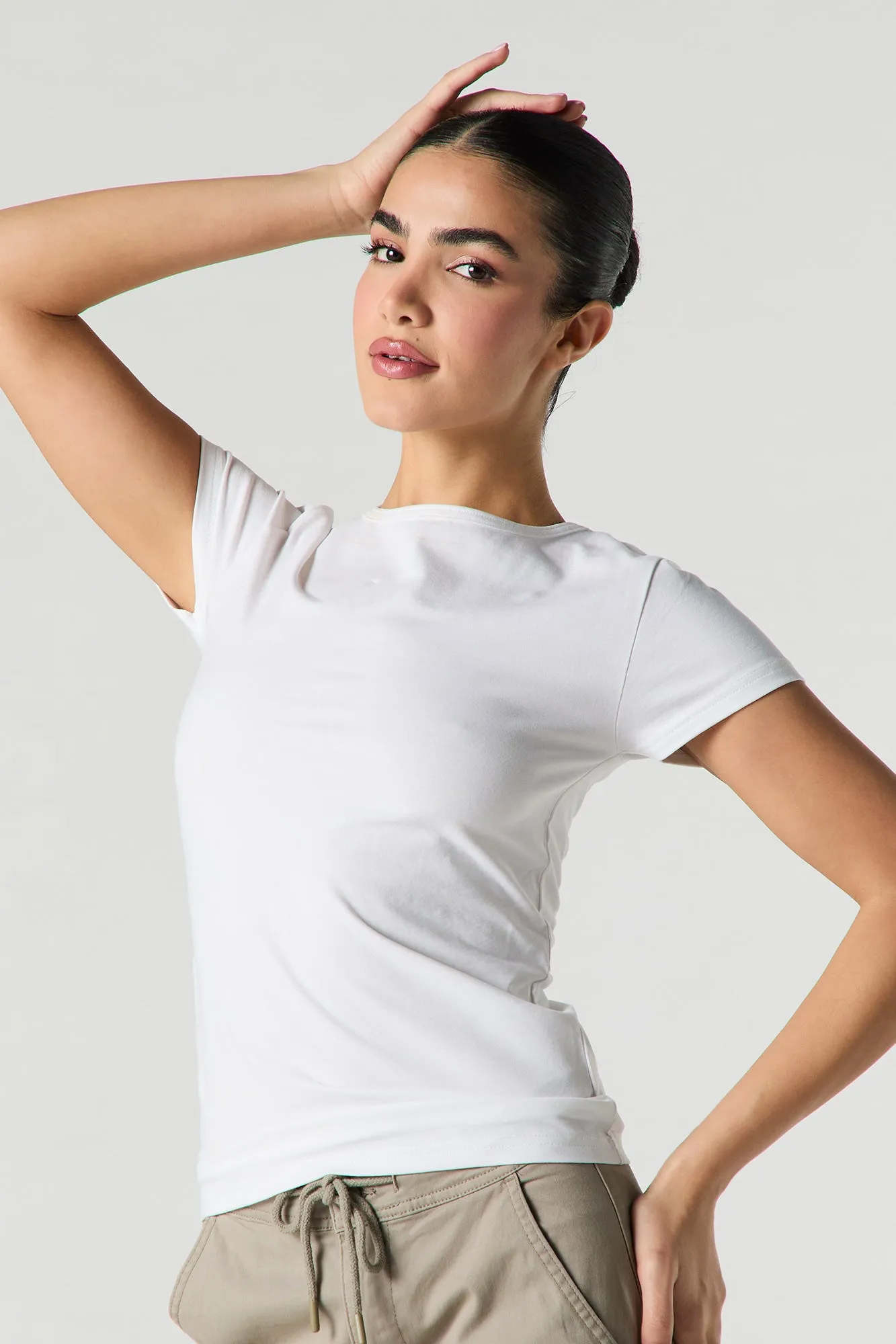 High Neck T-Shirt sold by Urban Planet