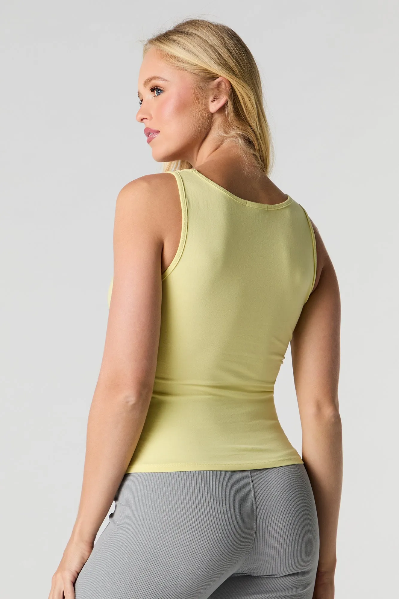 Camisole cintrée à encolure en coeur sold by Urban Planet product image thumbnail 2