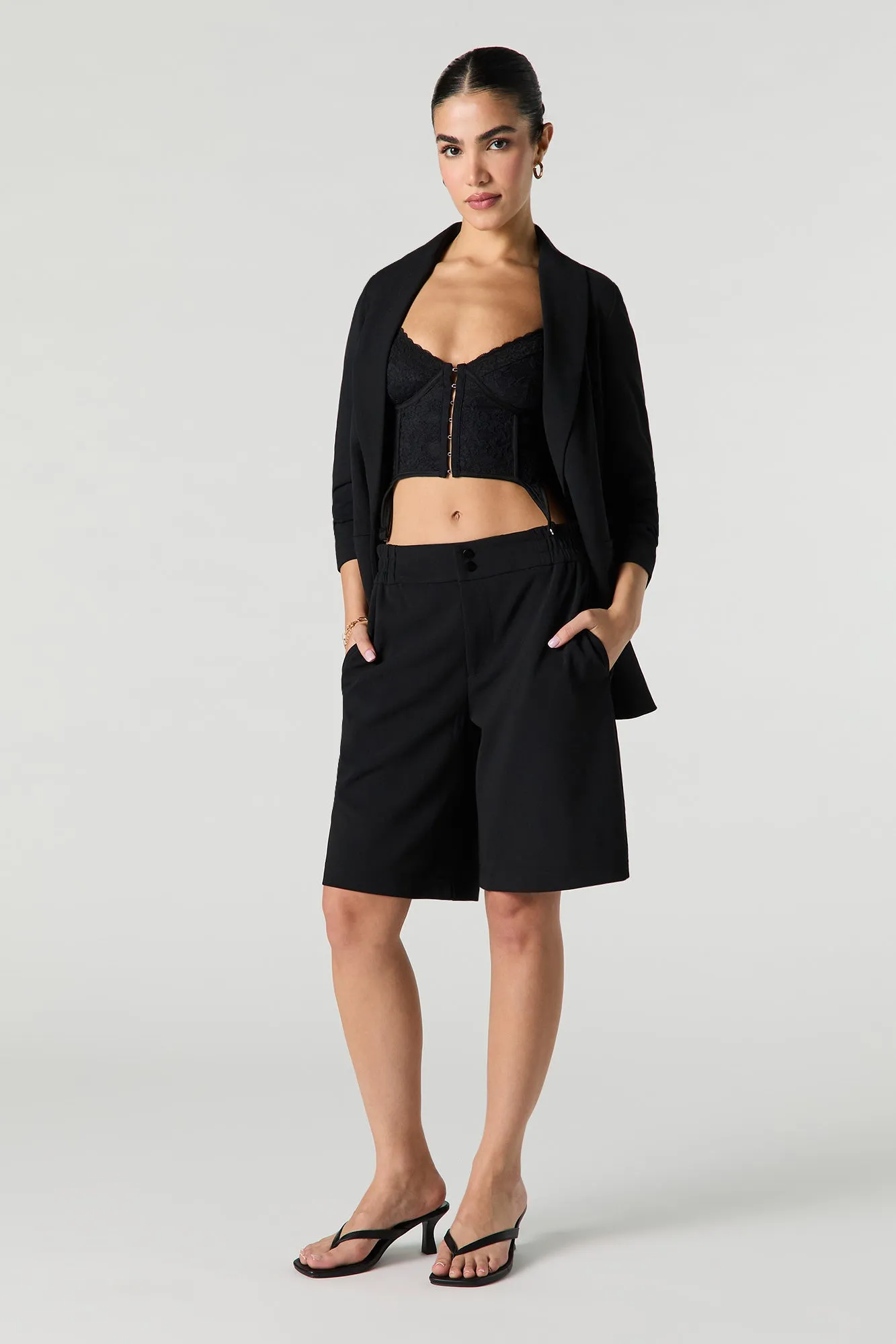 Bermuda en crêpe sold by Urban Planet product image thumbnail 3