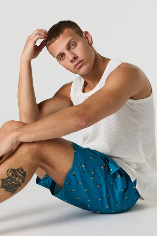 Summer Print Drawstring Short sold by Urban Planet