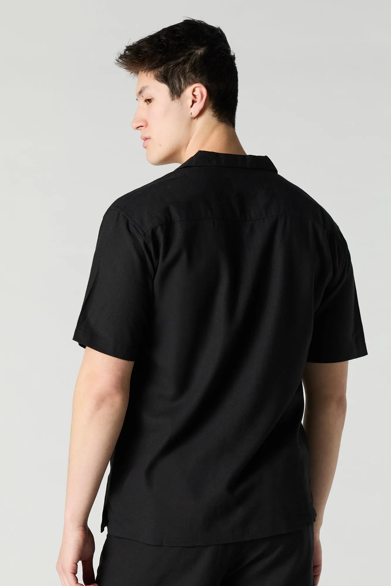 Linen Button-Up Top sold by Urban Planet product image thumbnail 5