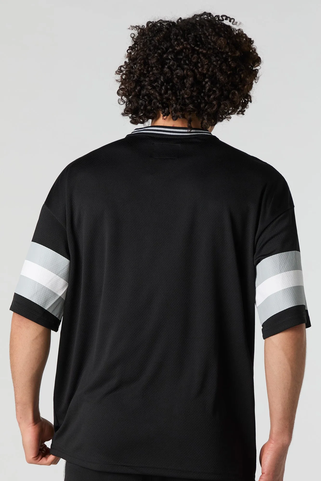 Jersey sport en filet imprimé sold by Urban Planet product image thumbnail 5