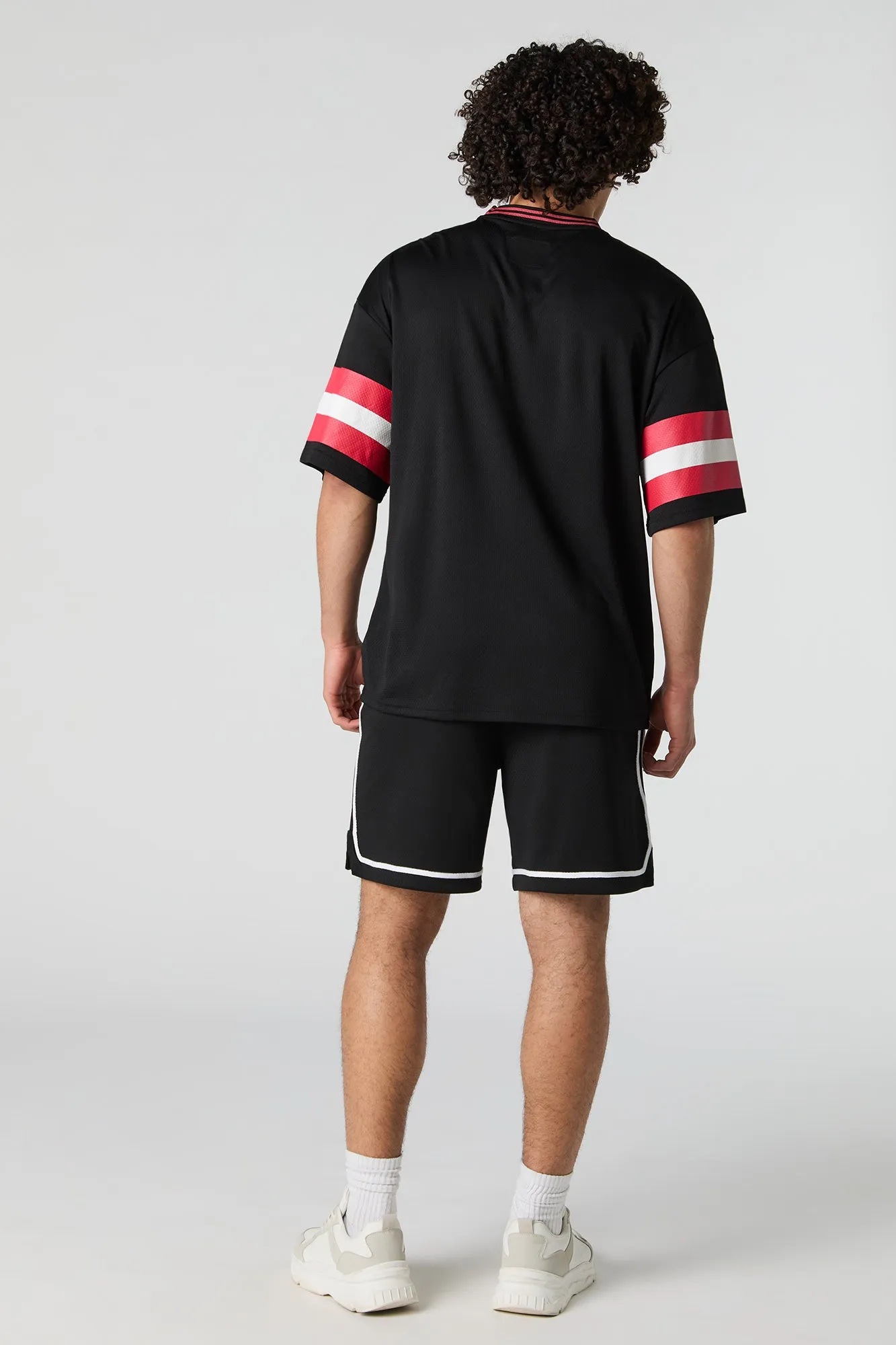 Graphic Mesh Athletic Short sold by Urban Planet product image thumbnail 3