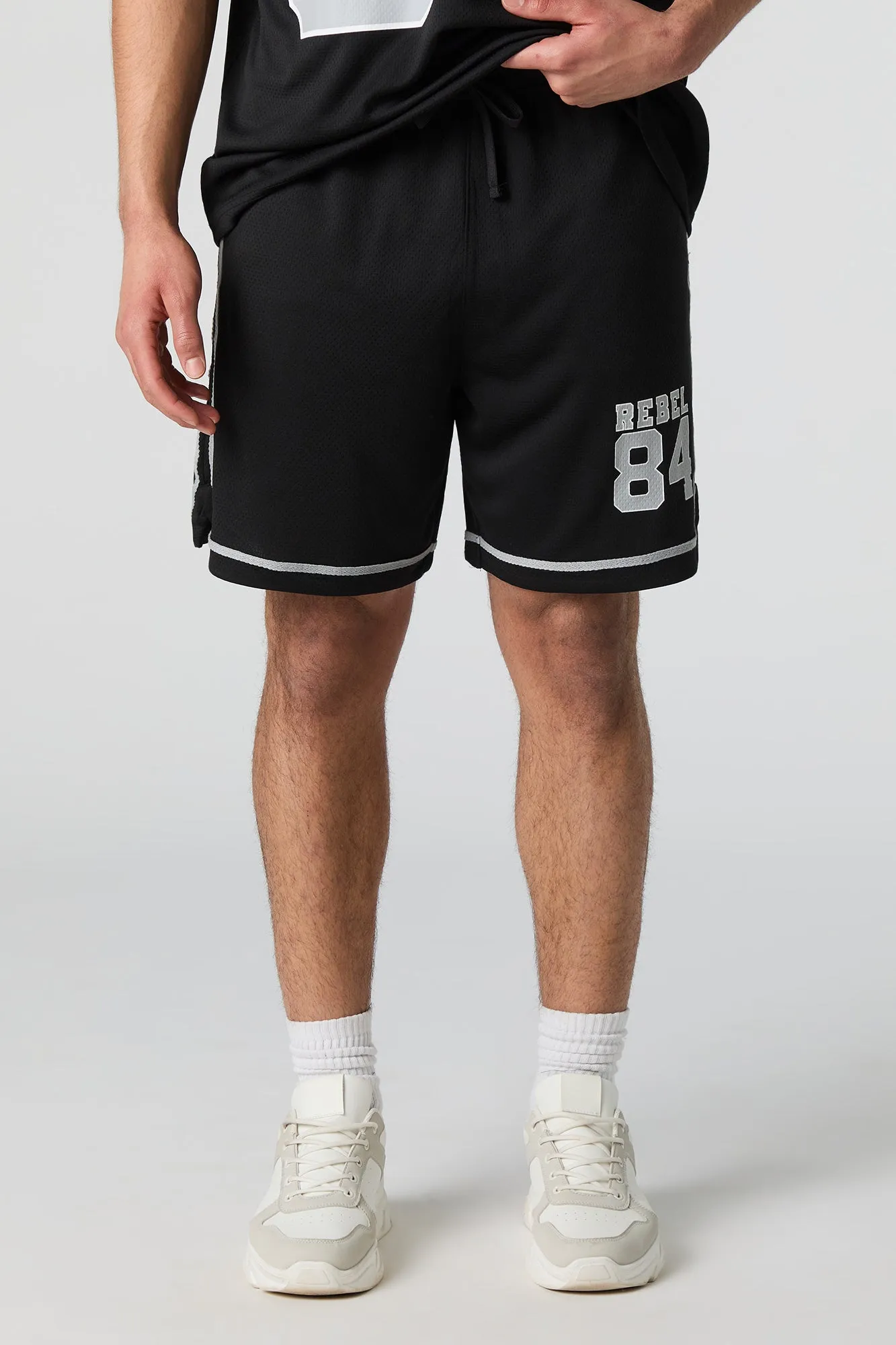 Short sport en filet imprimé sold by Urban Planet product image thumbnail 4