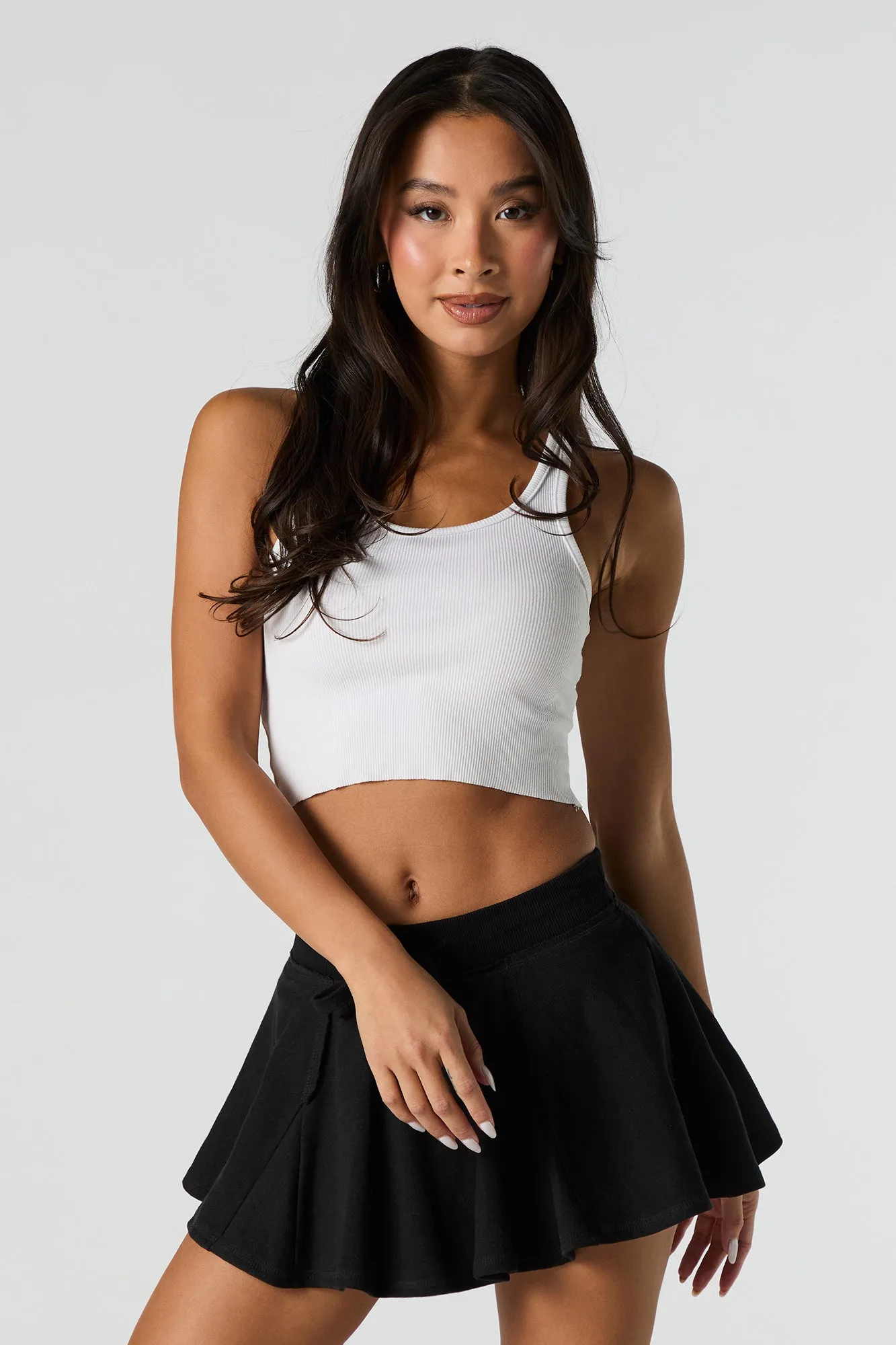 Fleece Drawstring Mini Skort sold by Urban Planet product image thumbnail 5