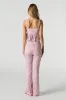 Floral Pointelle Knit Pajama Pant sold by Urban Planet
