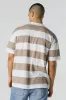 T-shirt décontracté rayé sold by Urban Planet