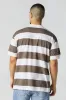 T-shirt décontracté rayé sold by Urban Planet