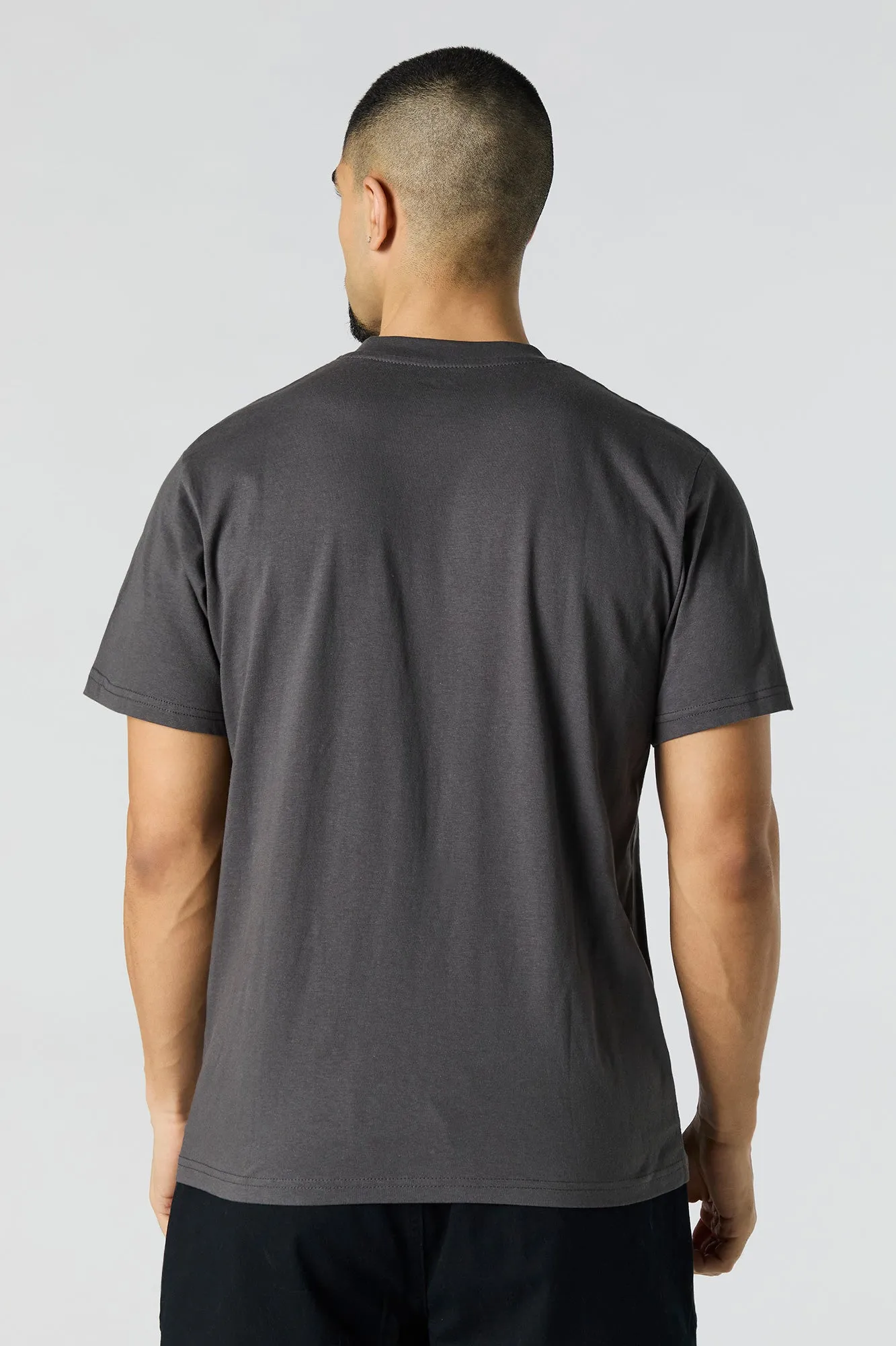 Embroidered T-Shirt sold by Urban Planet product image thumbnail 2