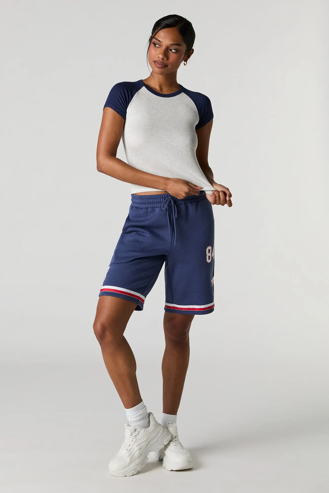 T-shirt raglan côtelé sold by Urban Planet product image thumbnail 3