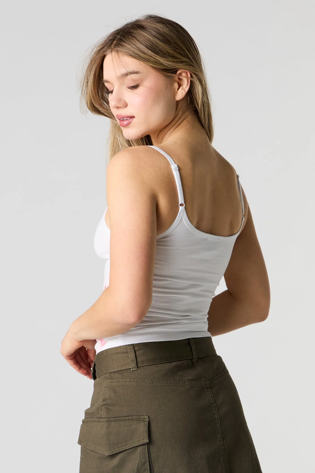 Summer Graphic Scoop Neck Cami sold by Urban Planet product image thumbnail 5