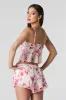 Printed Chiffon Ruffle Short sold by Urban Planet