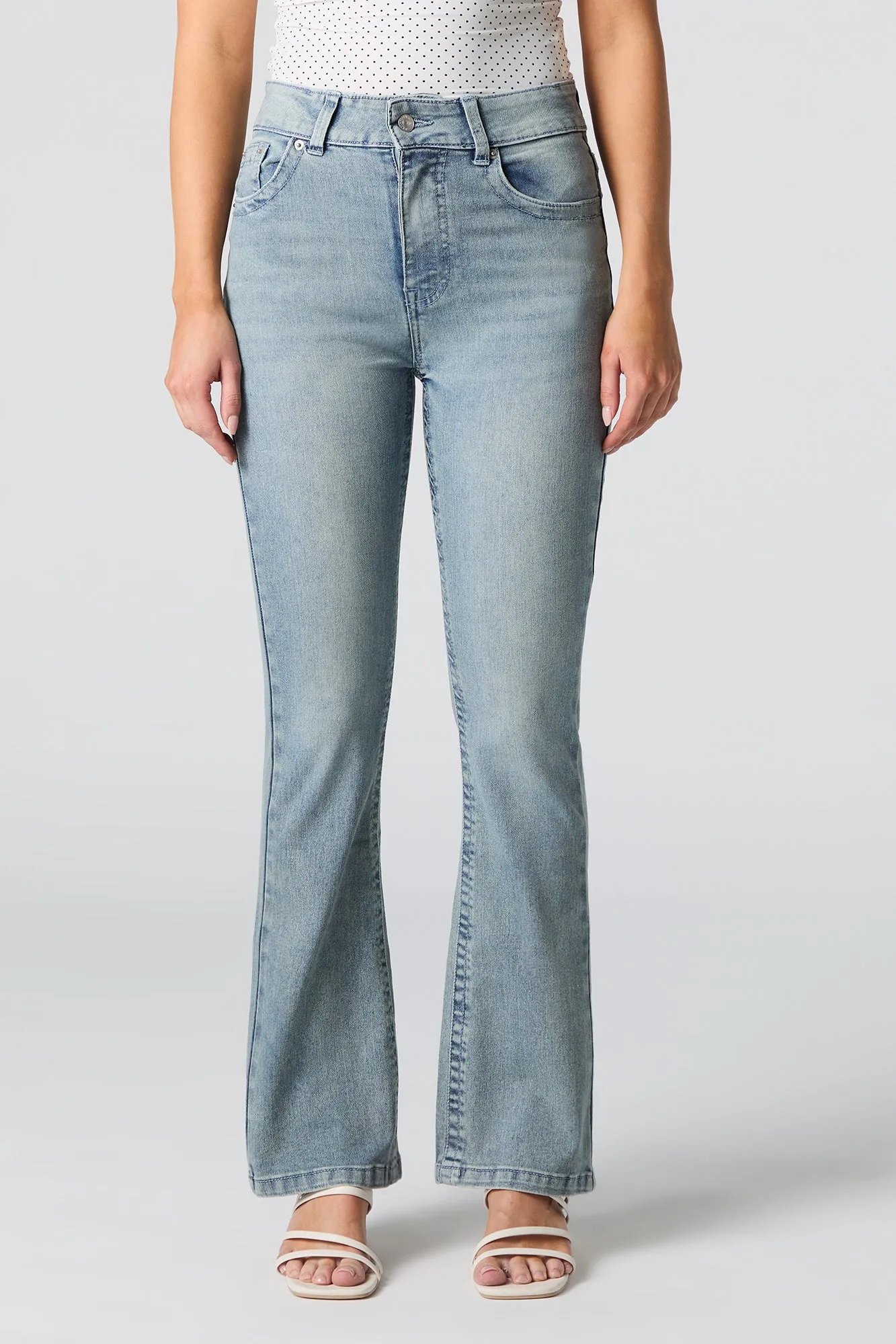 Low Rise Flare Jean sold by Urban Planet product image thumbnail 2