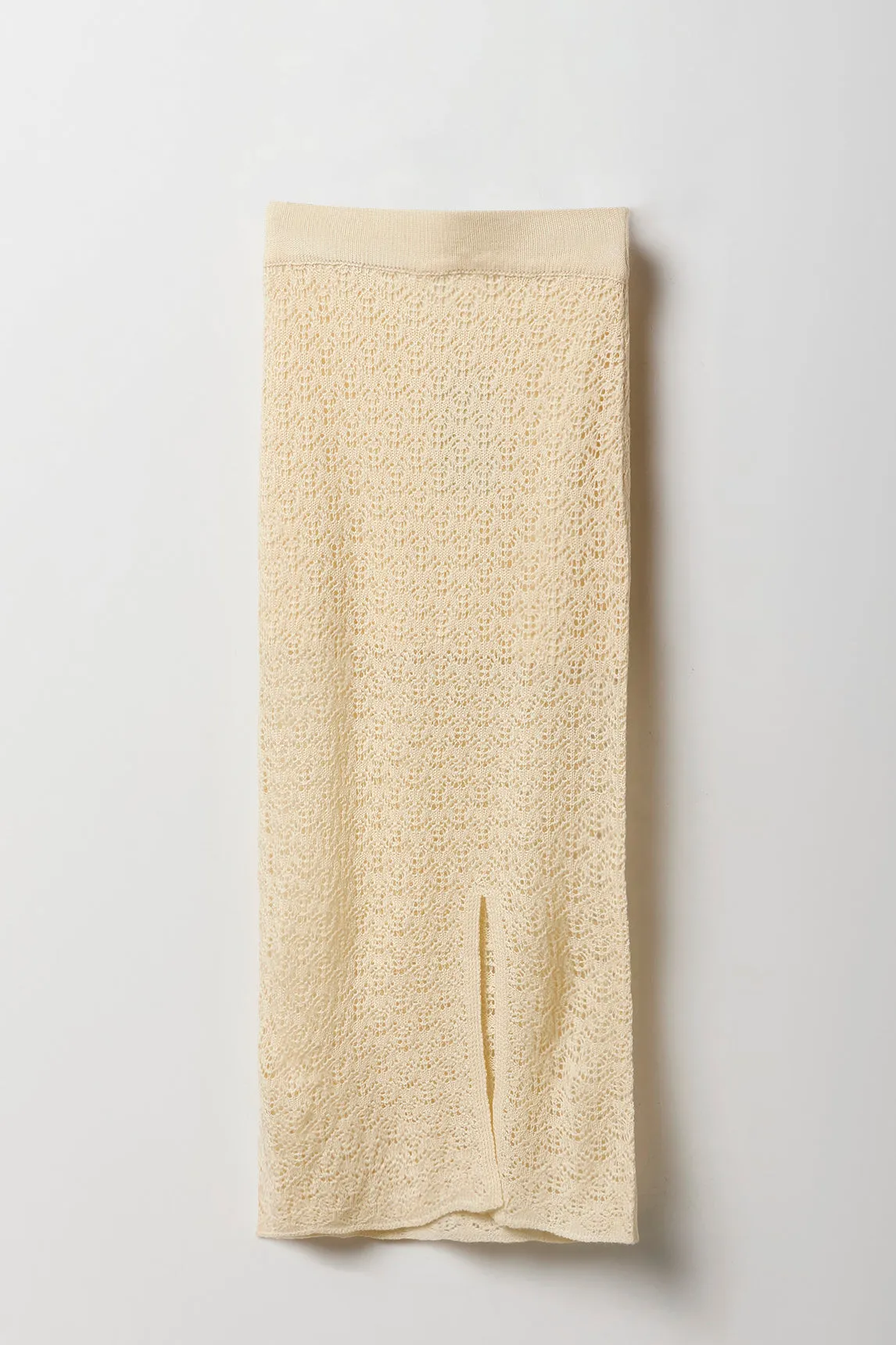 Girls Crochet Knit Maxi Skirt sold by Urban Planet
