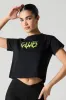 Club Graphic Cropped T-Shirt sold by Urban Planet