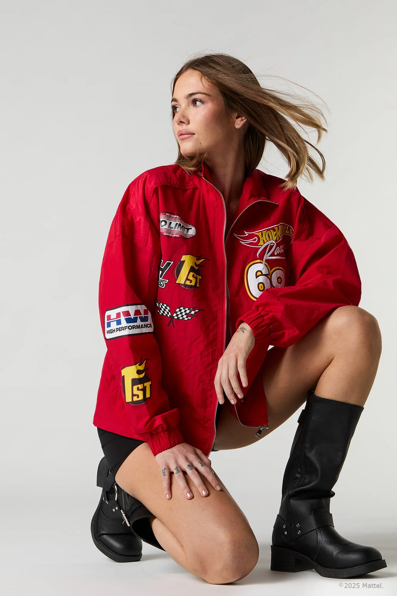 Blouson de course à imprimé Hot Wheels™ sold by Urban Planet