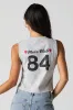 Embroidered Muscle Tank sold by Urban Planet