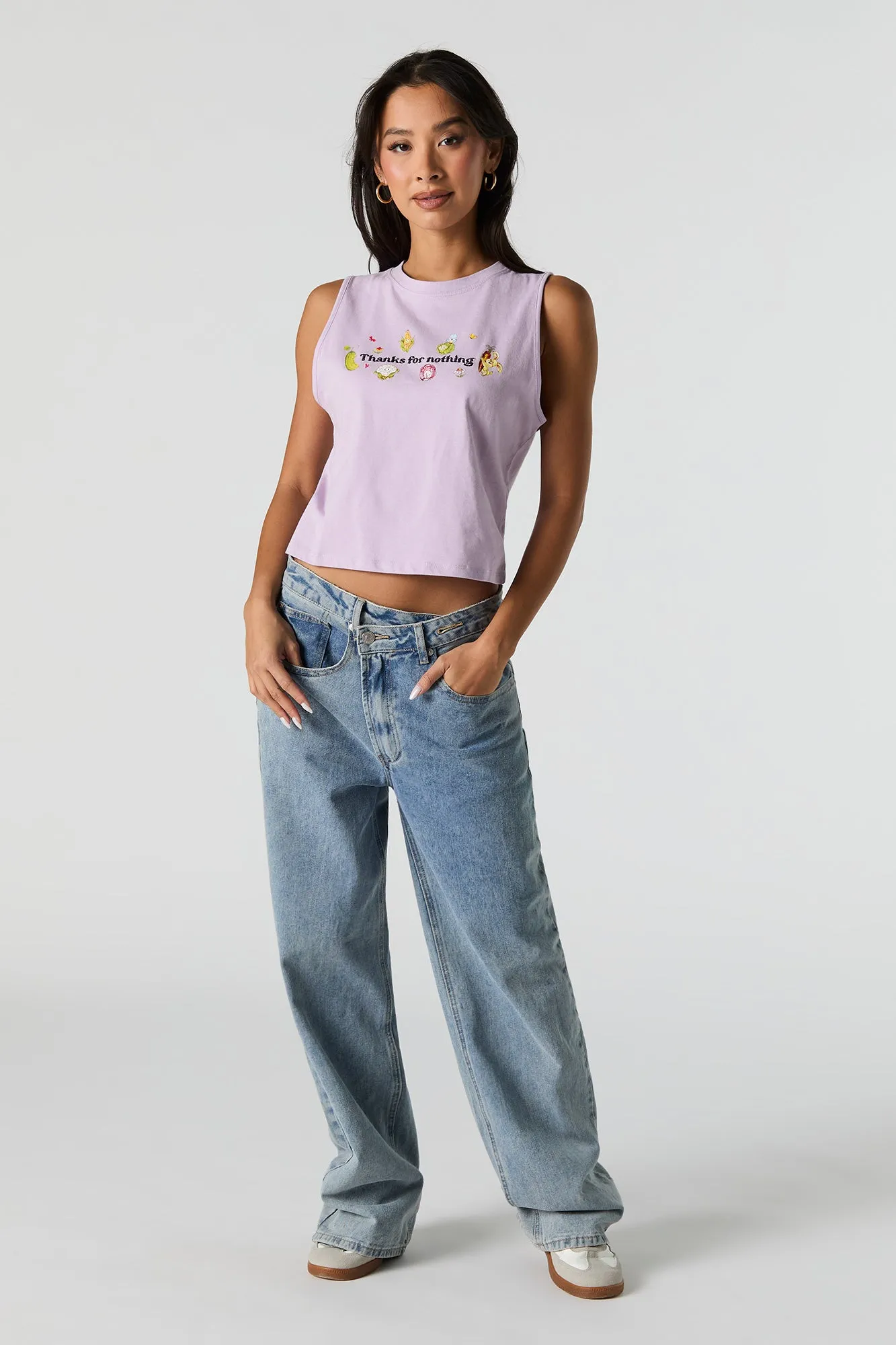 Débardeur sport avec motif brodé sold by Urban Planet product image thumbnail 3