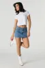 T-shirt court avec motif brodé I Don't Care sold by Urban Planet