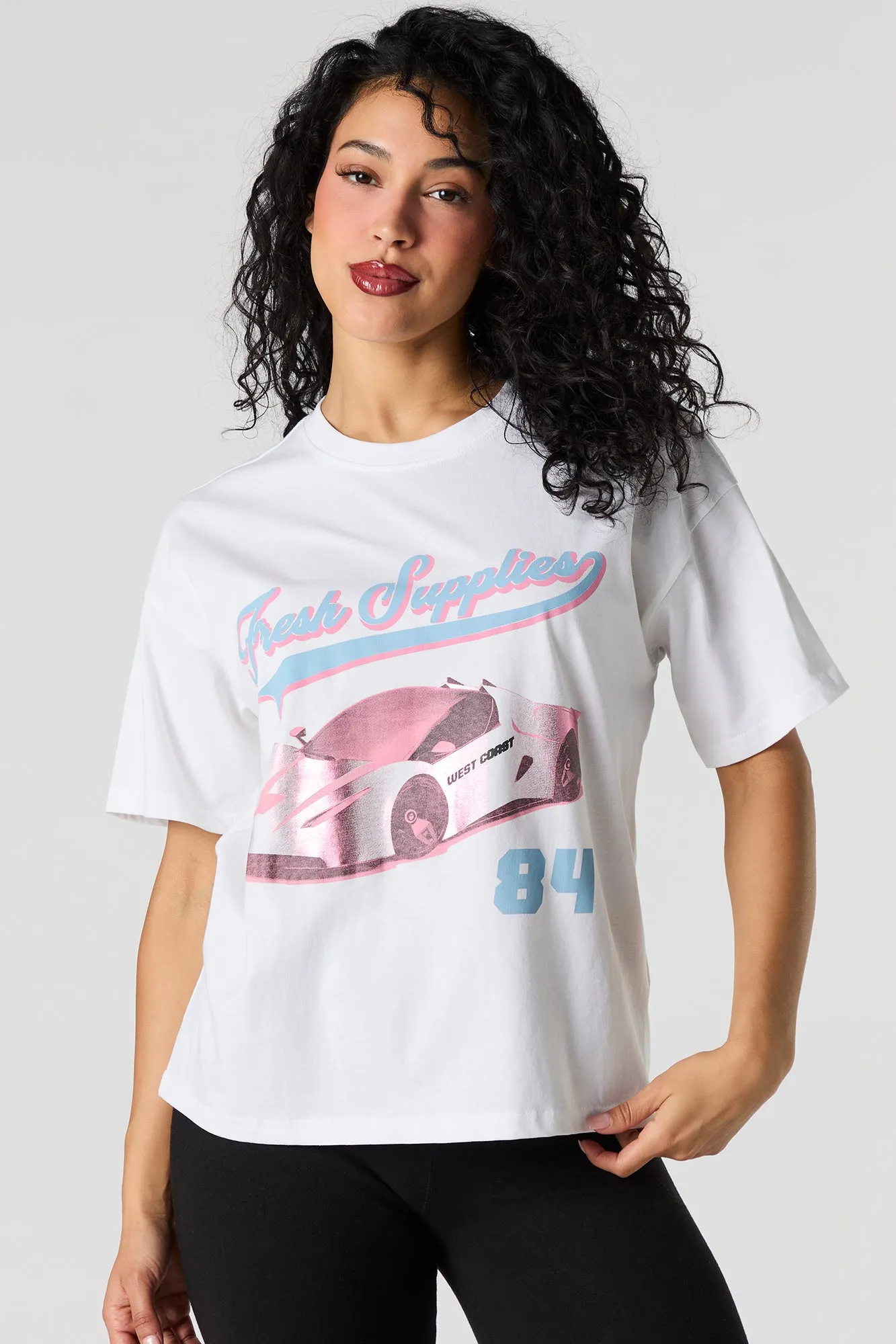 Fresh Supplies Graphic Relaxed T-Shirt sold by Urban Planet