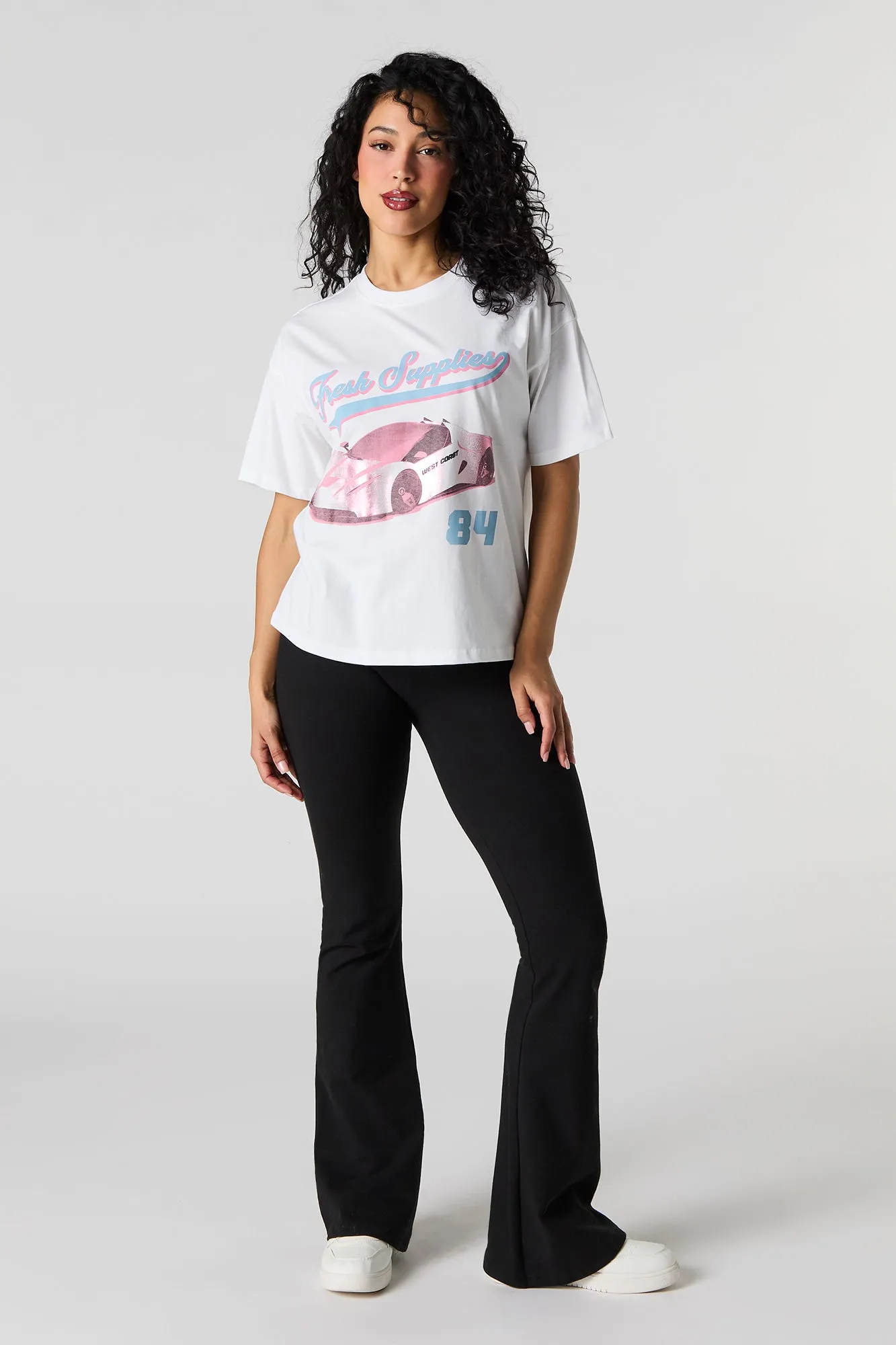 Fresh Supplies Graphic Relaxed T-Shirt sold by Urban Planet product image thumbnail 3