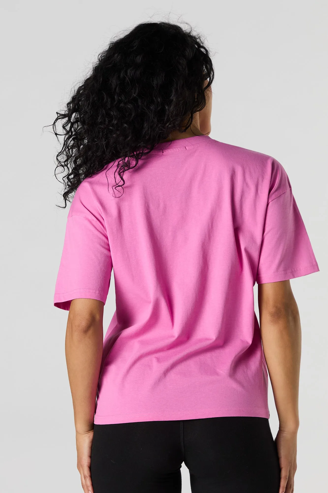 T-shirt décontracté à imprimé Cherry Pop avec pierres du Rhin sold by Urban Planet product image thumbnail 2