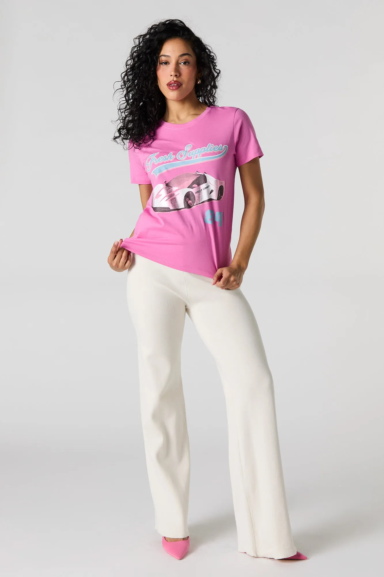 Fresh Supplies Graphic T-Shirt sold by Urban Planet product image thumbnail 3