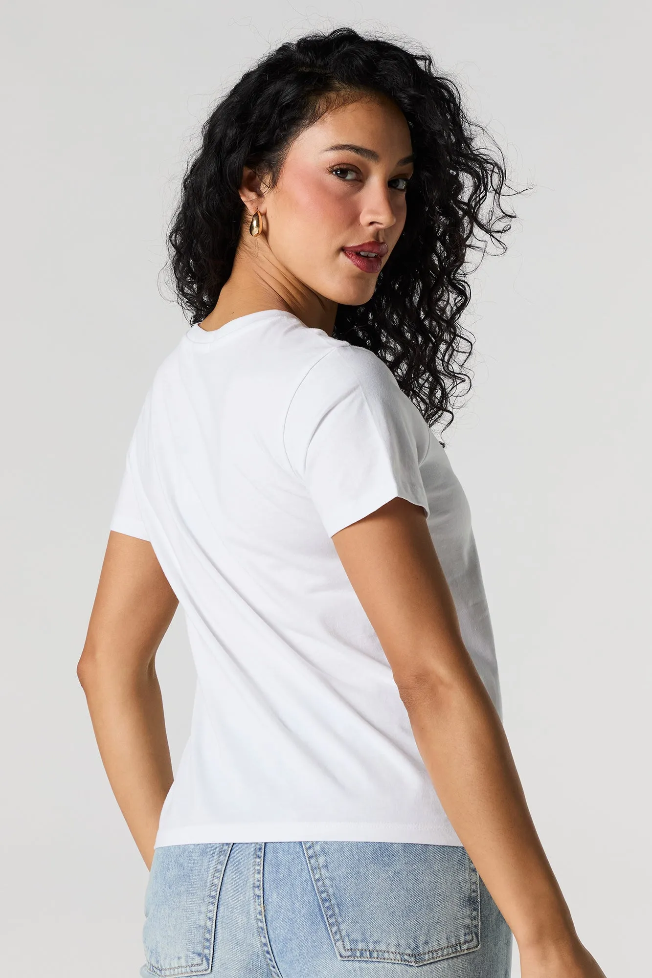 T-shirt avec motif brodé Maui en sergé sold by Urban Planet product image thumbnail 2