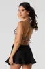 Crochet Flounce Mini Skirt Cover Up sold by Urban Planet