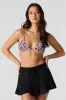 Crochet Flounce Mini Skirt Cover Up sold by Urban Planet