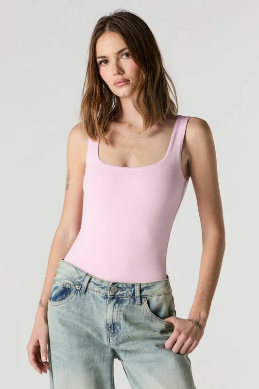 Contour Square Neck Tank Bodysuit sold by Urban Planet