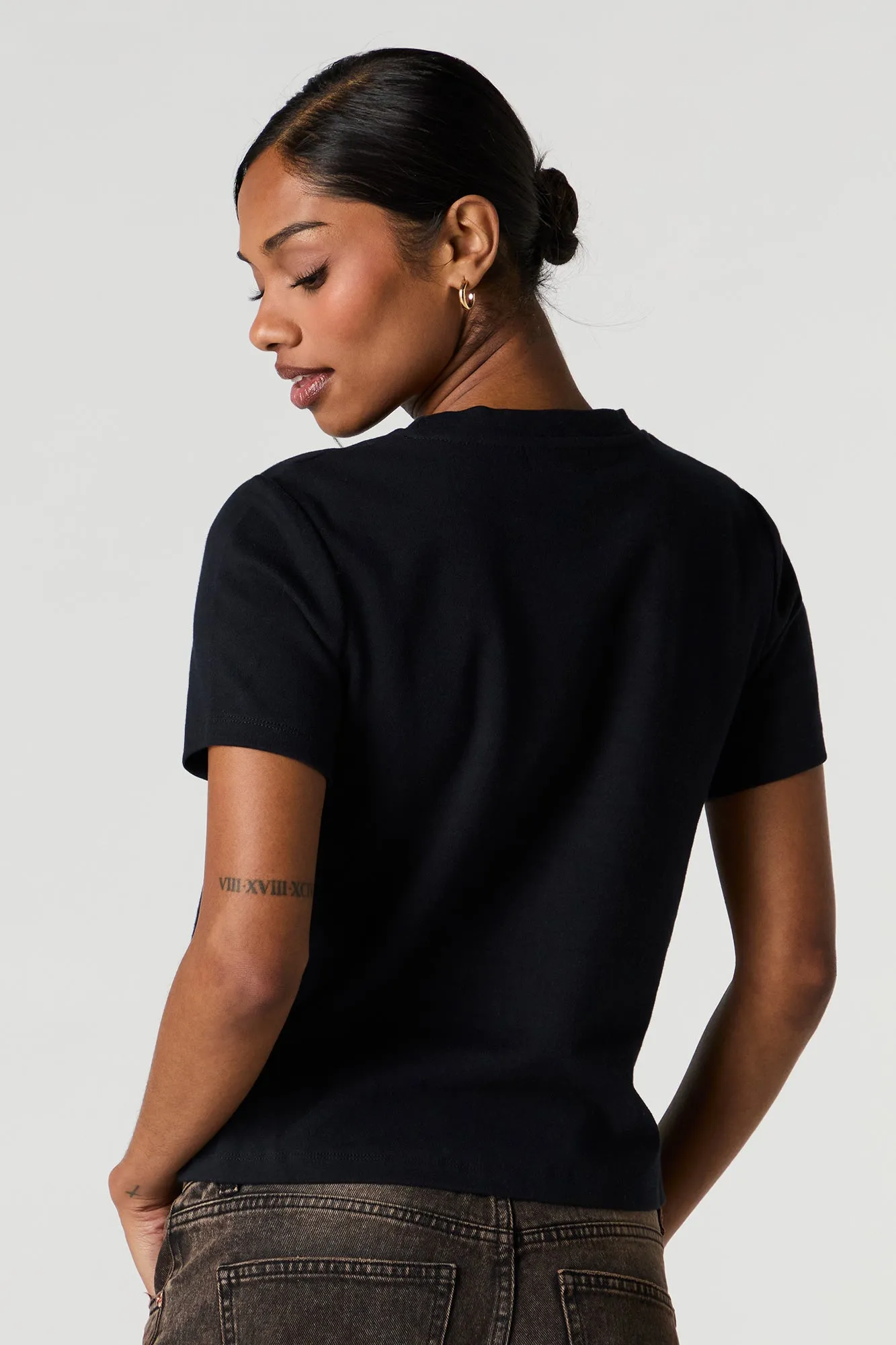 T-shirt ras du cou décontracté sold by Urban Planet product image thumbnail 5