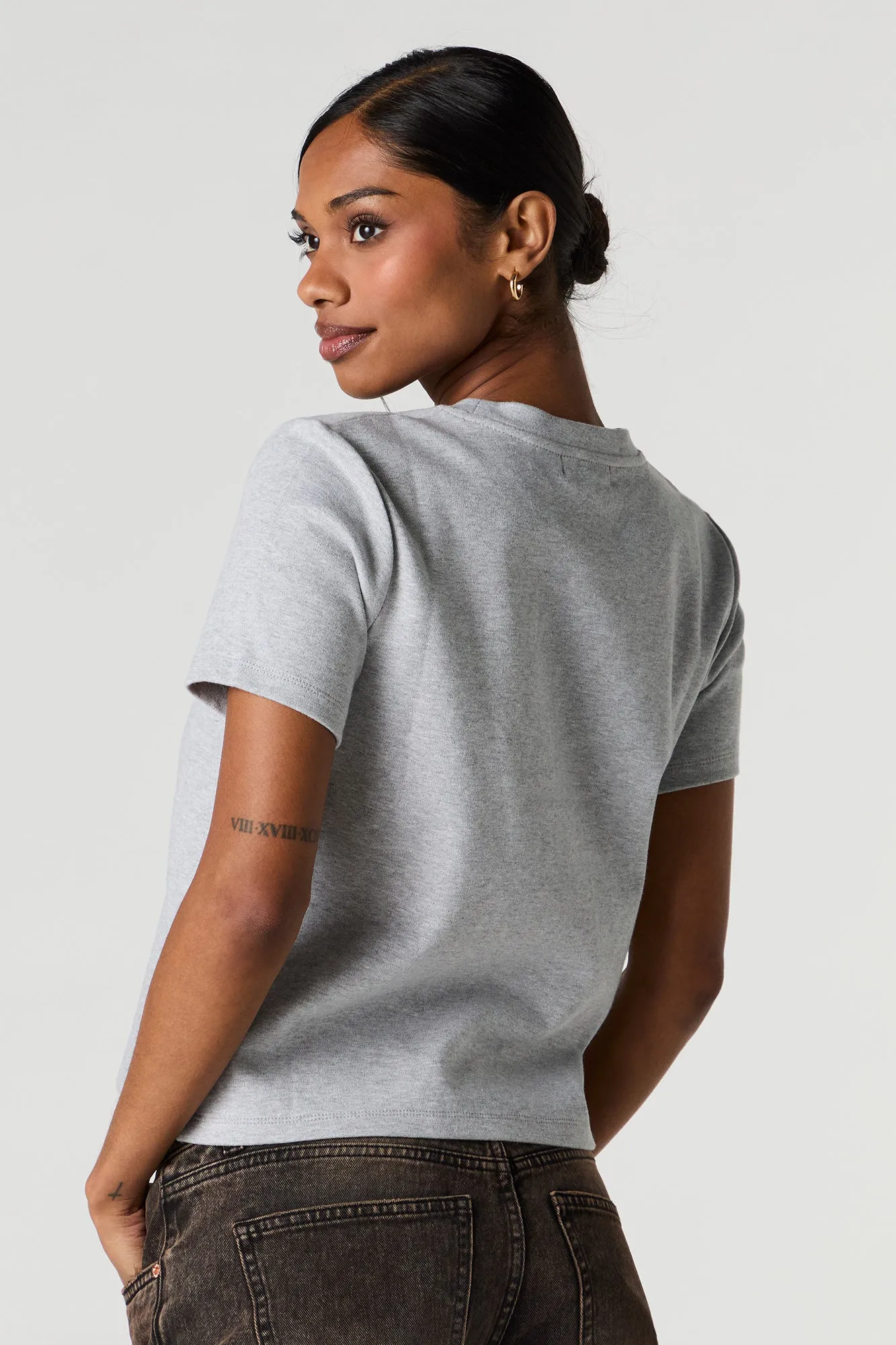 T-shirt ras du cou décontracté sold by Urban Planet product image thumbnail 2