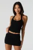 Ribbed Knit Mini Skort sold by Urban Planet