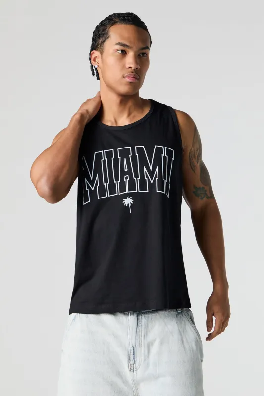 Débardeur à imprimé Miami sold by Urban Planet